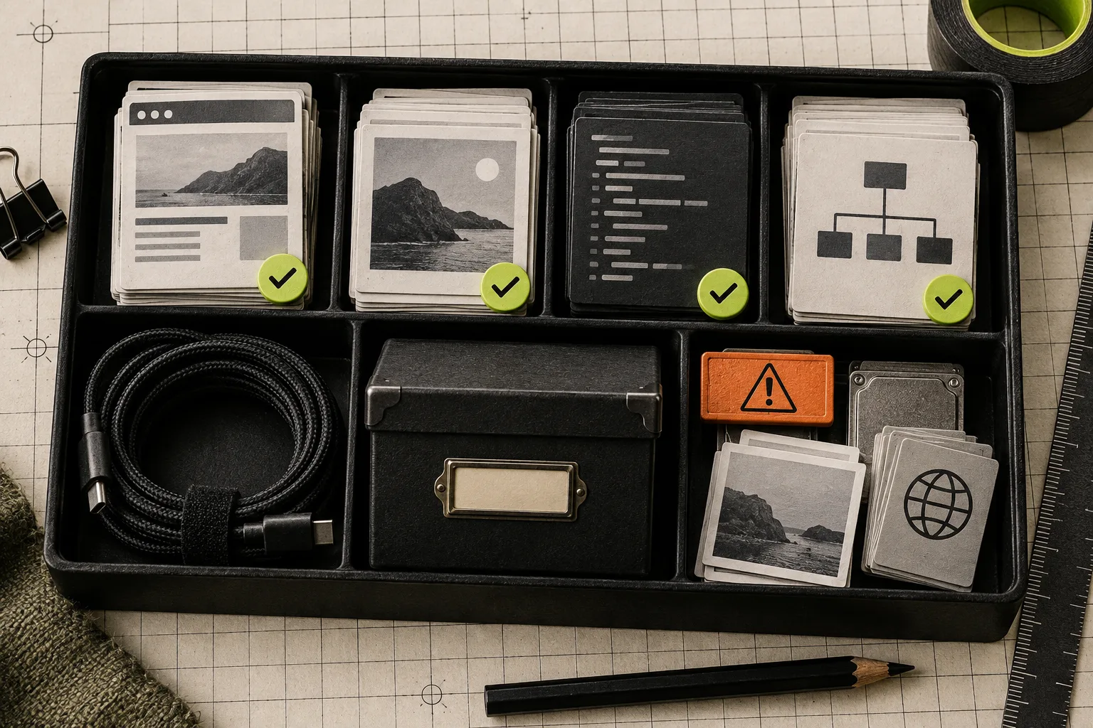 Technical kit for a Webflow redesign backup