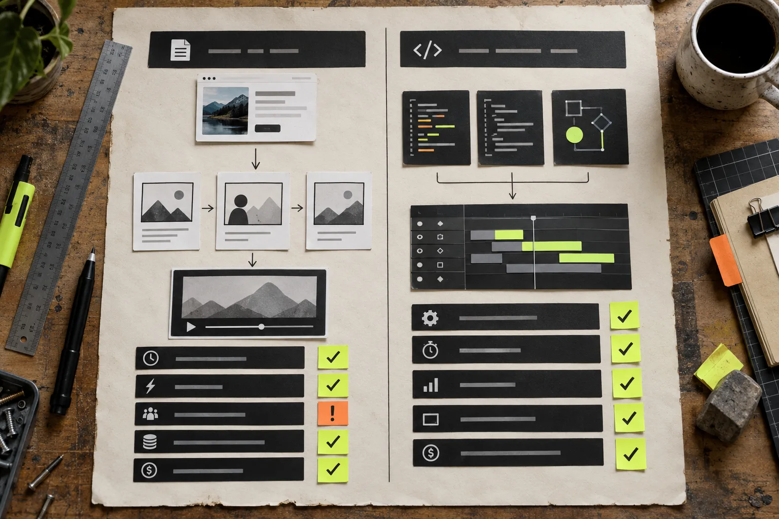 Practical decision matrix for agent-led versus code-authored video workflows