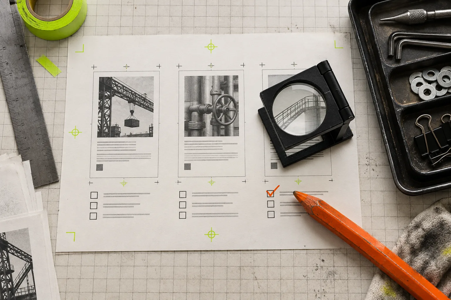 Final visual check of a shareable PDF handoff