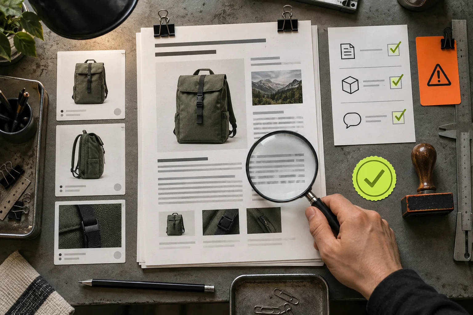A practical review checkpoint for automated ecommerce content