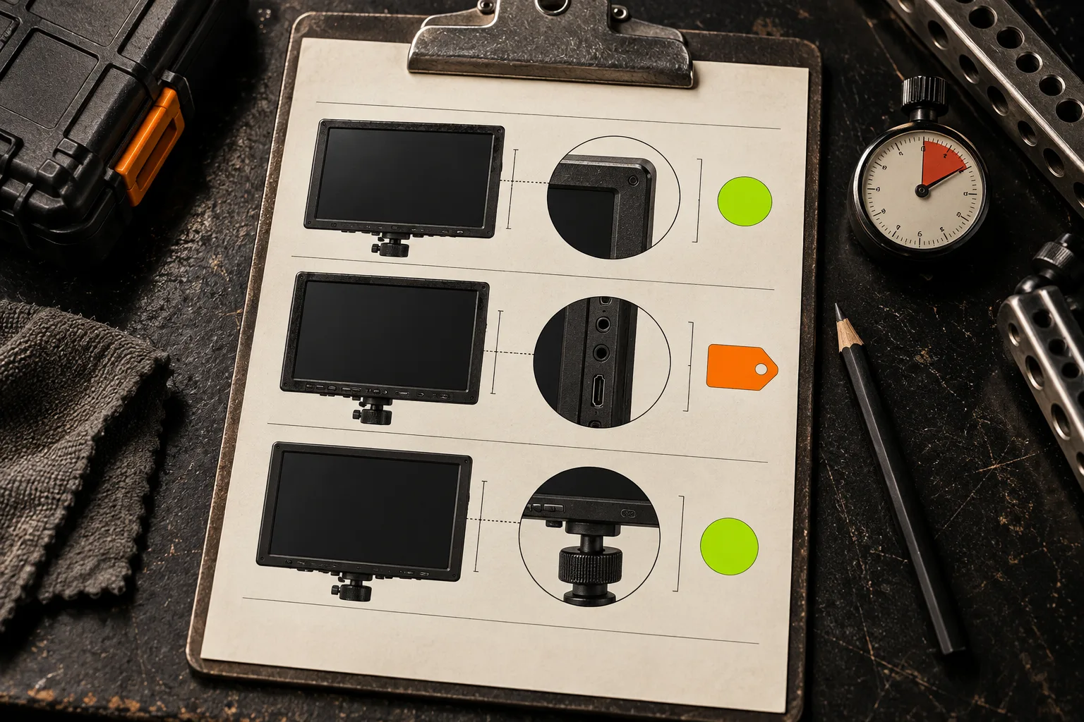 Technical checklist for reviewing a SaaS demo video