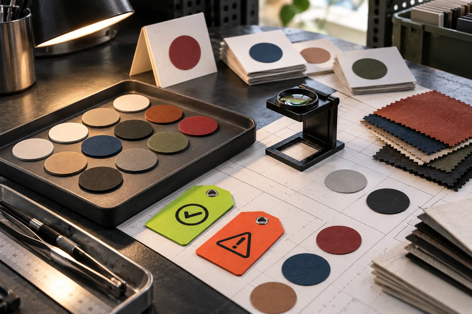 Swatch launch QA tools on a practical workbench