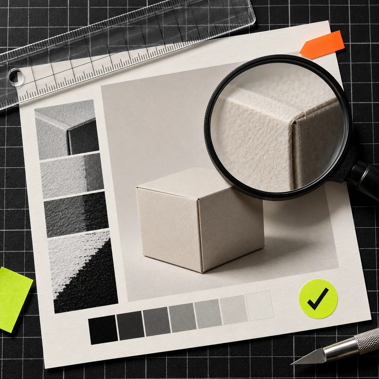 Preflight quality check for a product image export